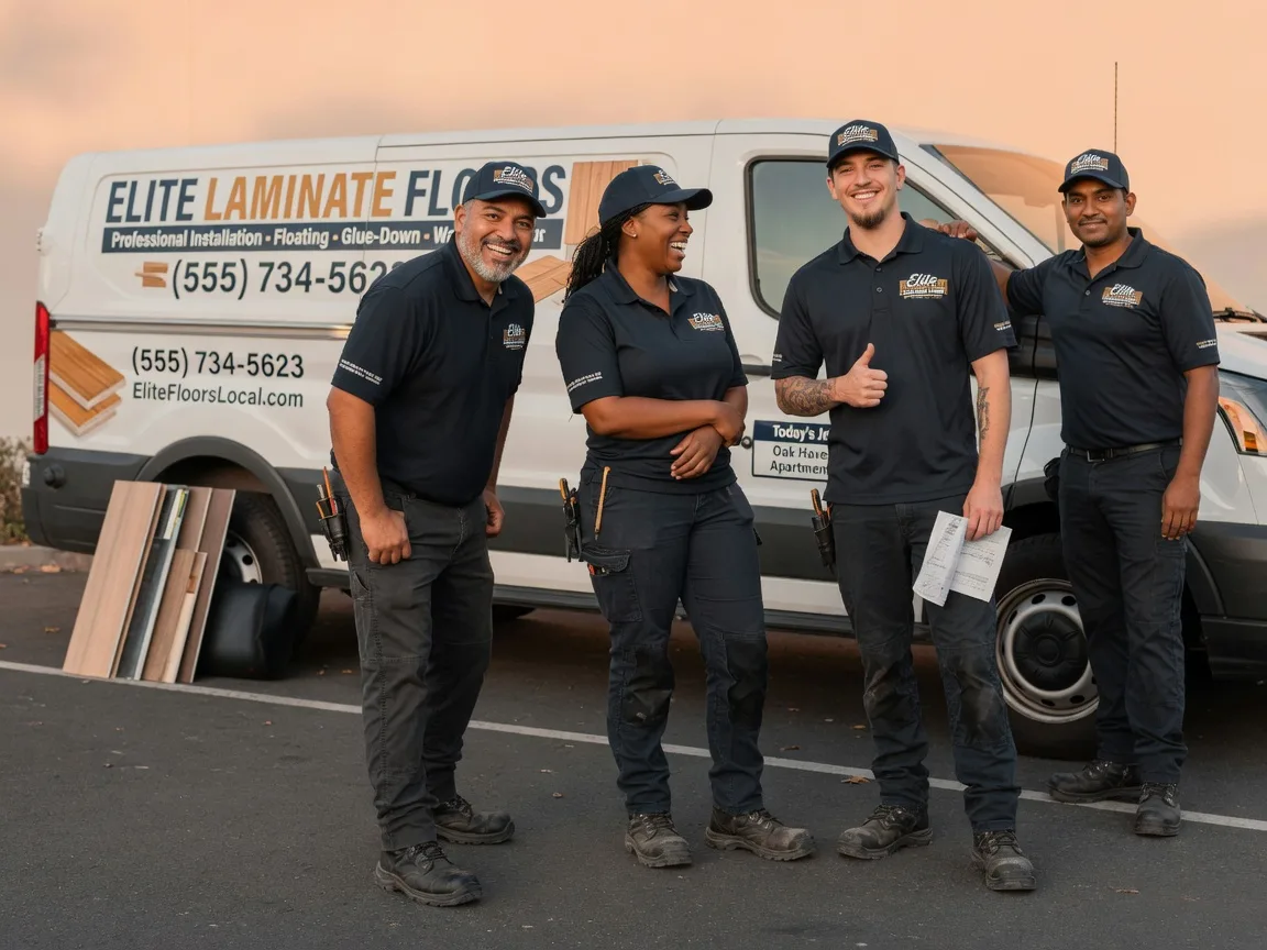 Laminate flooring installation company in Conrath, WI